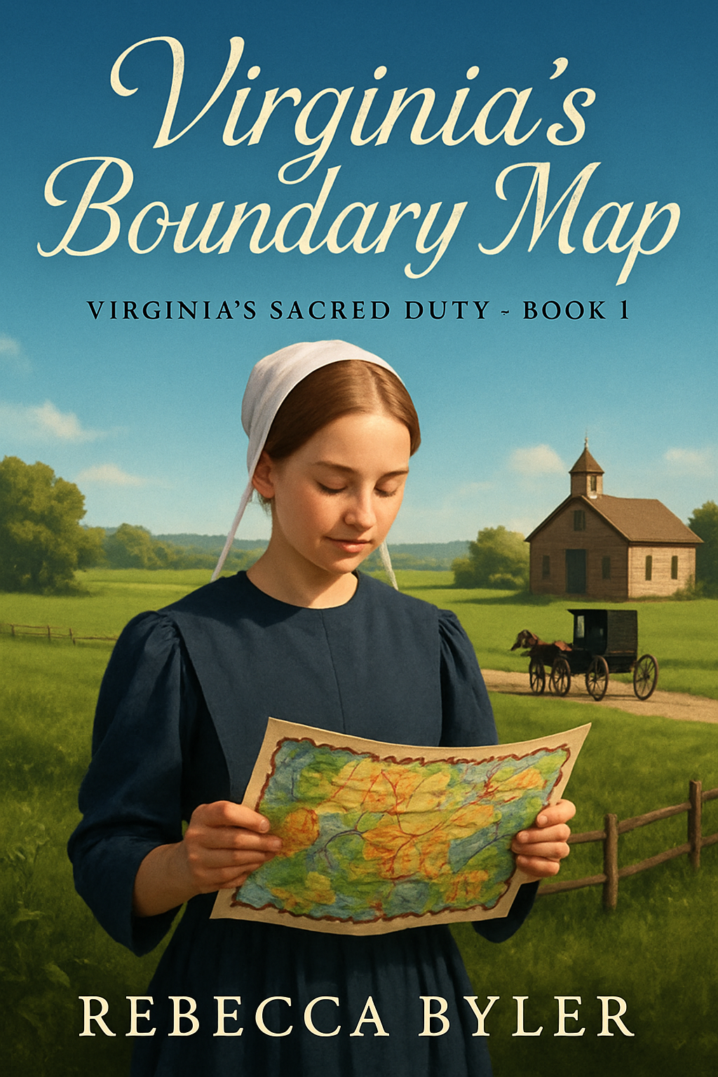 Cover of Virginia's Boundary Map