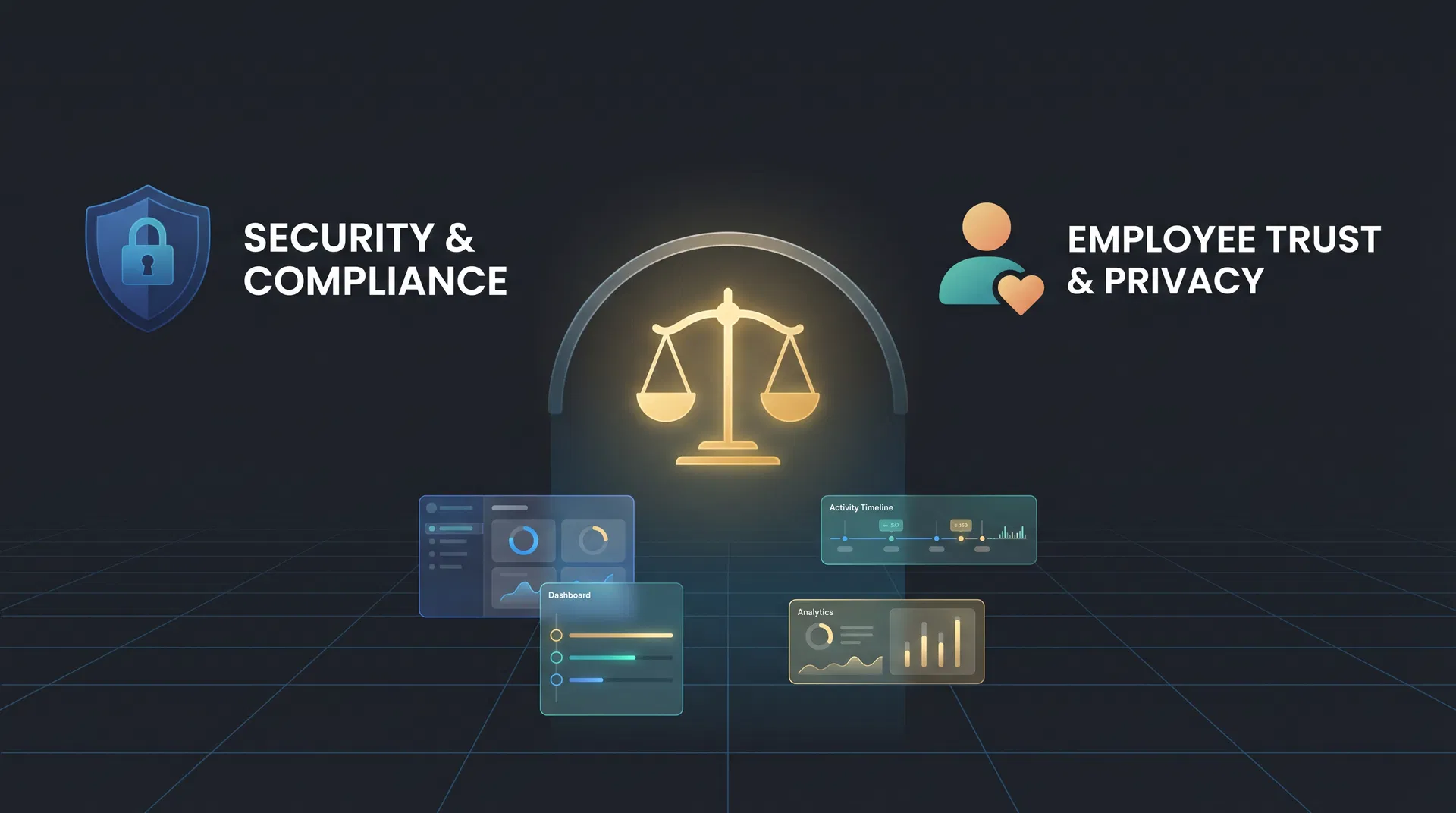 Balancing security compliance and employee trust in monitoring software selection