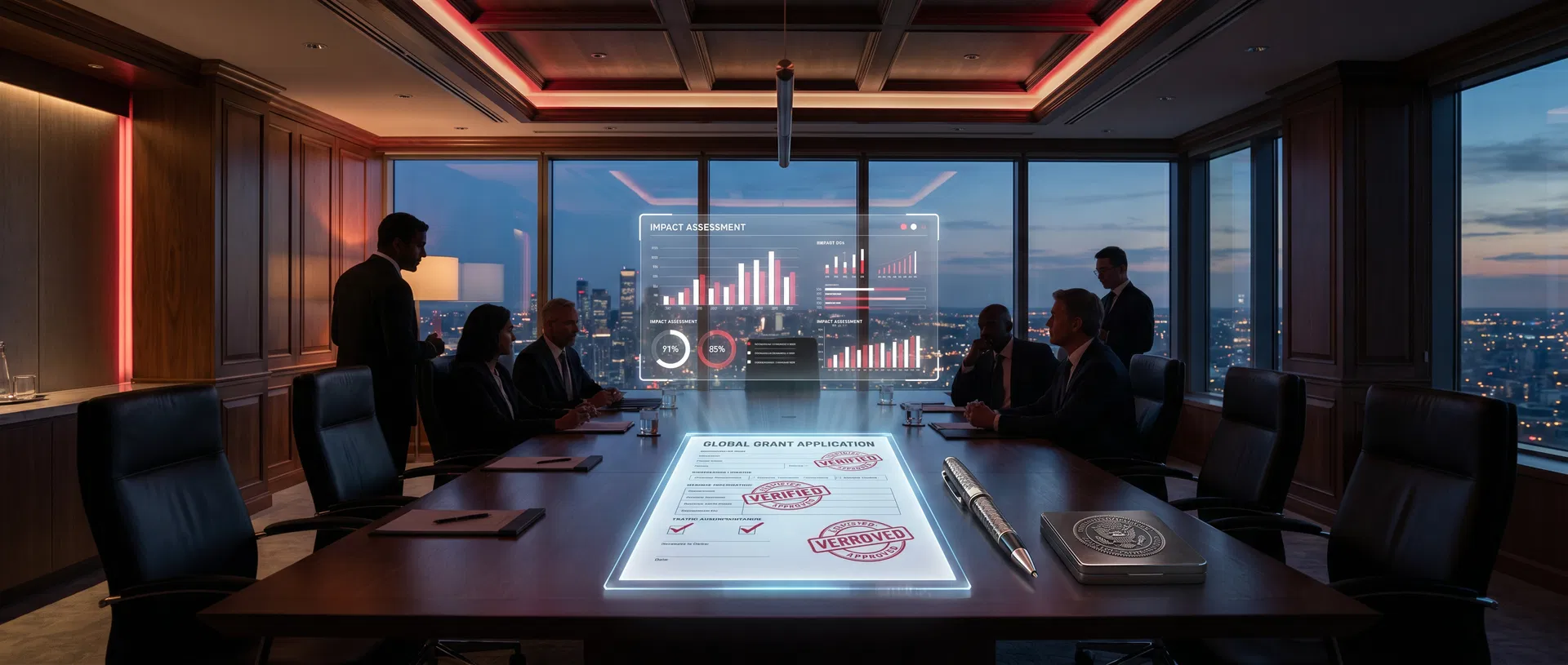 NGO executive grant application program